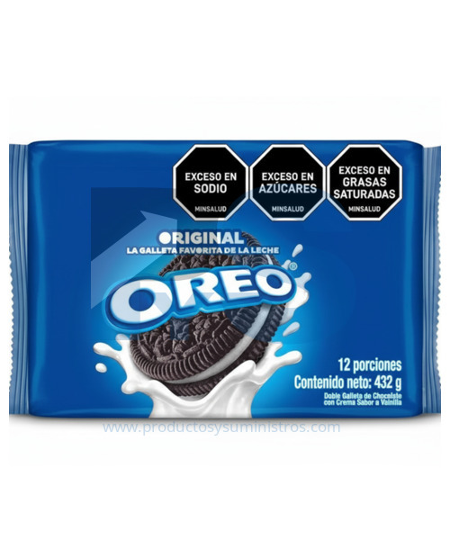 Galleta Oreo Original x 12 Uds