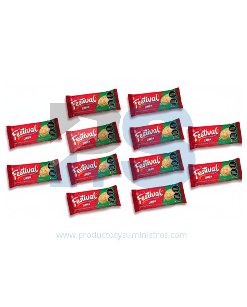 Galletas Festival Limón x 12 Uds