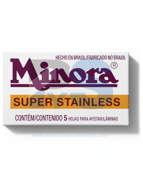 Respuesto Cuchilla Minora x 10 Estuches x 5 Cuchillas
