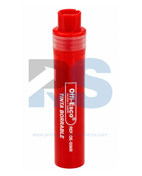 Tinta Marcador Recargable Borrable Roja OE-506R