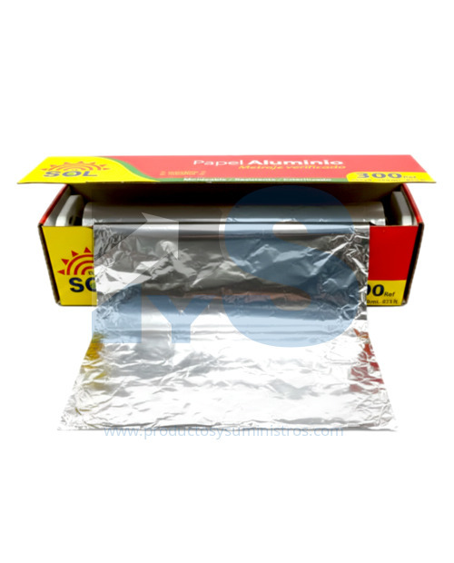 Papel Aluminio El Sol Ref. 300