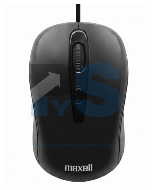 Mouse Optico USB Maxell Negro