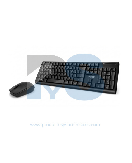Combo Teclado + Mouse Inalambrico Maxell