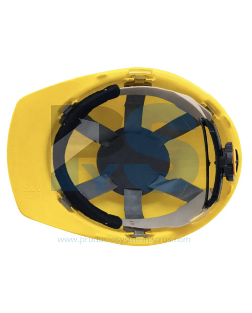 Casco Dieléctrico Amarillo Tipo 1 Ratchet 6 Apoyos Stone
