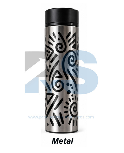 Marcador Acrílico Negro Punta Redonda 5 mm Offi-Esco OE-586 