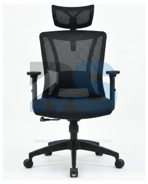 Sillón Presidente Spike Syncro con Brazos 3D Base Nylon