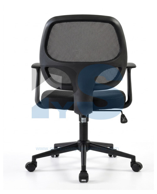 Silla Mali Operativa Malla con Brazos Fijos Base Nylon