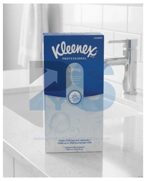 Jabón Espuma para Manos Kleenex Dermo x 1000 ml