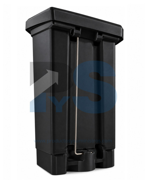 Papelera Pedal Estra 22 Litros Negra 