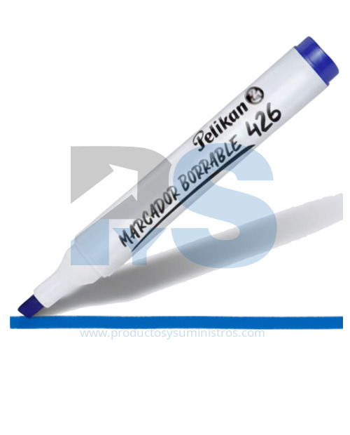 Marcador Borrable Pelikan 426 Azul