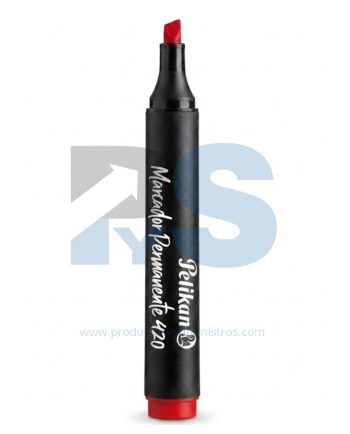 Marcador Permanente Pelikan 420 Rojo