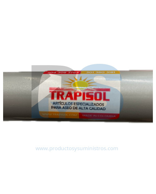 Haragán Metálico 50 x 1,5 Con Mango Para Pisos