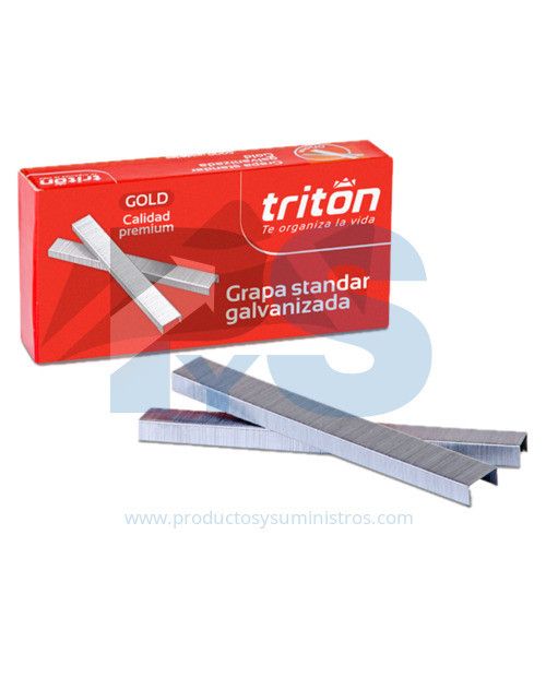 Grapa Estándar Galvanizada Tritón x 5000 Uds