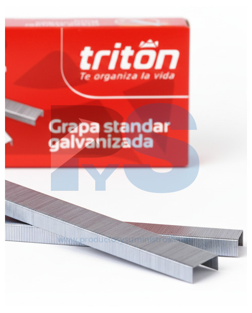 Grapa Estándar Galvanizada Tritón x 5000 Uds