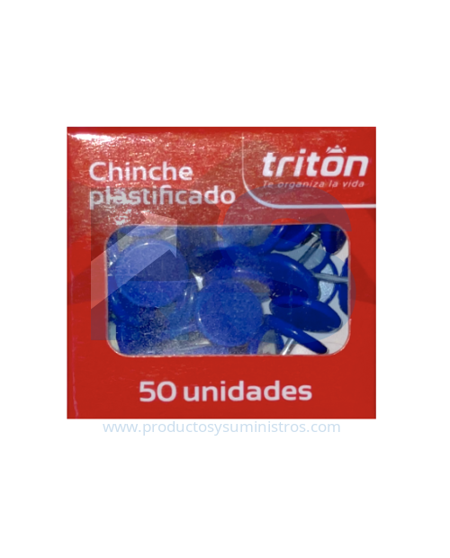 Chinche Triton Plastificado x 50 uds