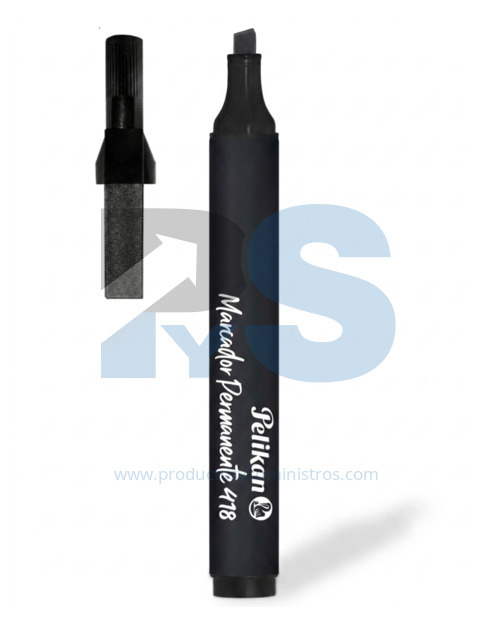 Marcador Permanente Pelikan 418 Negro  